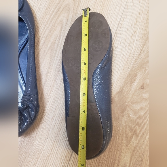 Tory Burch ballerinas navy blue and gold - Picture 7 of 8